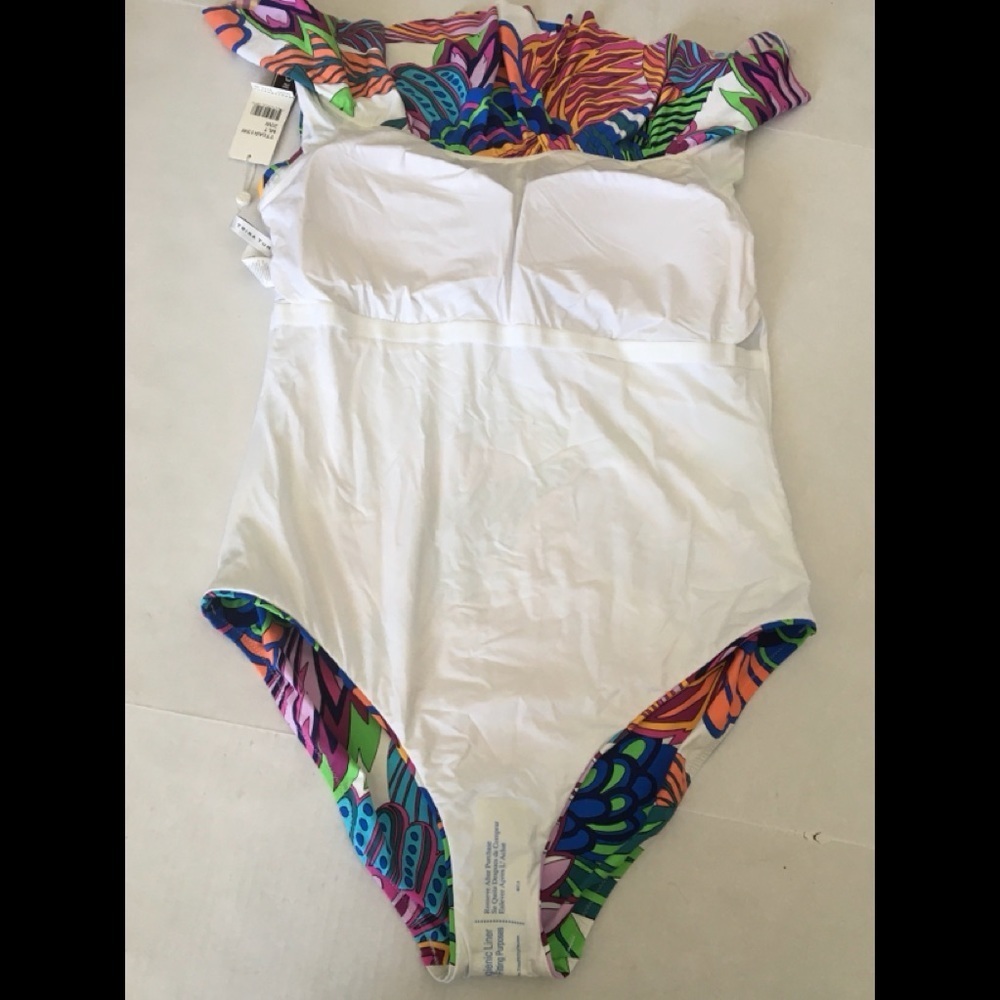 22. Trina Turk Ruffle Swimsuit - Picture 10 of 16